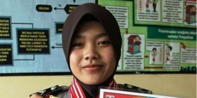 Bripda Galih, Polwan Berhijab Jawara Beladiri