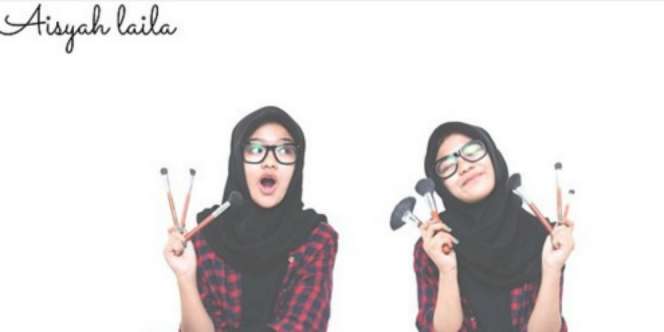 Hijaber 14 Tahun ini Ternyata Make Up Artist