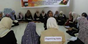Hafal Quran Para Santri di Jalur Gaza