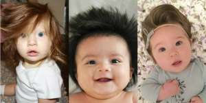Pesona Bayi-Bayi Berambut Tebal
