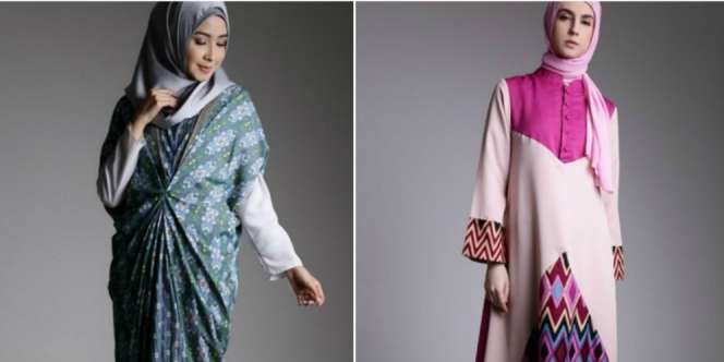 32 Model Baju Batik Muslim Modern Terbaru
