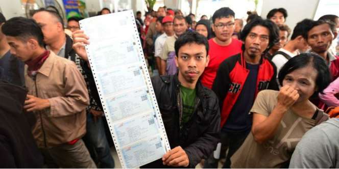Tiket Mudik Kereta Api Ludes Terjual