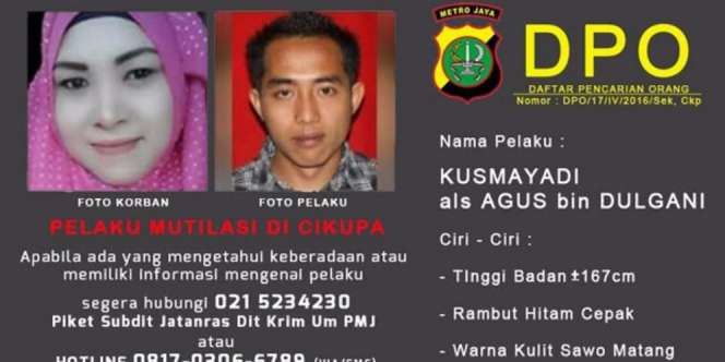 Pelaku Mutilasi Sempat Minta Korban Gugurkan Kandungan