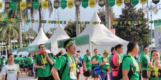 Selfie Run, Cara Unik Oppo Kenalkan Ponsel Anyar