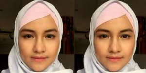 Cantiknya, Intan Nuraini Berhijab