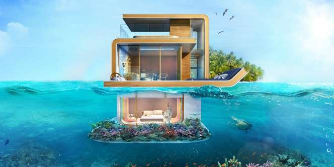 Ingin Tinggal di Vila Mewah Bawah Laut, di Sini Tempatnya