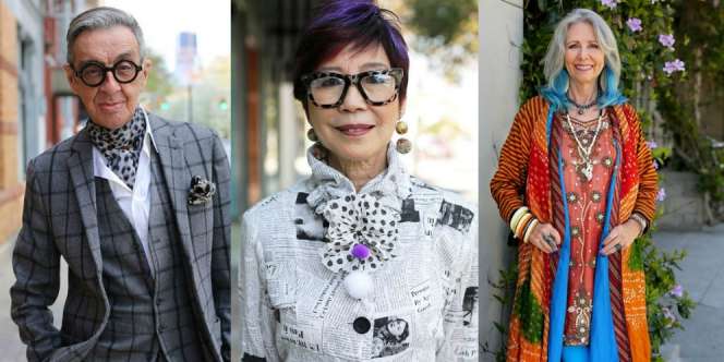 Tak Kenal Usia, Style Kakek dan Nenek Ini Sangat Fashionable