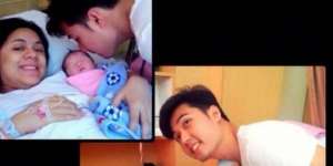 Selamat, Nycta Gina Lahirkan Anak Pertama