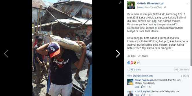 Alhamdulillah, Inilah Potret Toleransi Beragama Indonesia