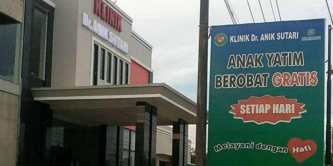 Allahu Akbar, Klinik Ini Gratiskan Anak Yatim Berobat