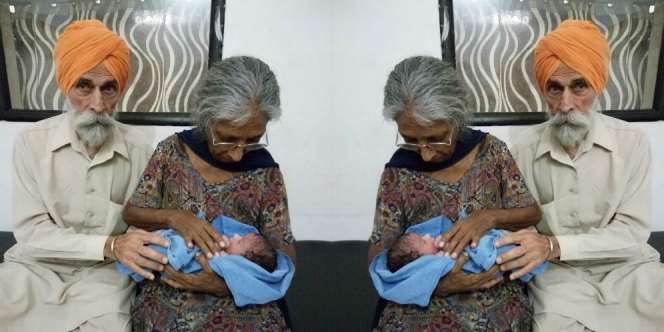Masya Allah... Nenek 72 Tahun Ini Melahirkan Bayi Lelaki