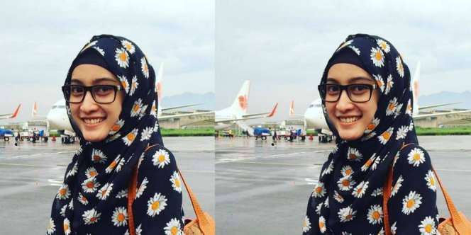 Cantik Natural, Meyda Sefira Kenakan Busana Syar'i