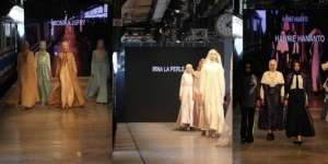 Desainer Indonesia Fashion Show di `Stasiun` Istanbul