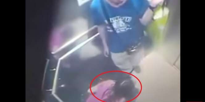Ulah Tak Terpuji Wanita dalam Lift Terekam CCTV