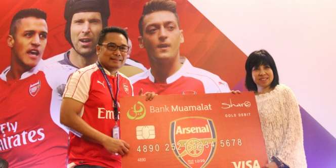Buat Kartu Debit Arsenal, Bank Muamalat Incar Dana Rp 400 M
