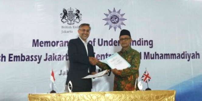 Muhammadiyah Gandeng Kedubes Inggris Promosikan Toleransi