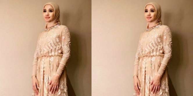 Anggunnya Bella dengan Gaun Mewah Karya Biyan