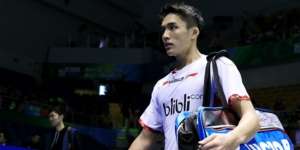 Jonatan Gagal Buka Jalan Tim Thomas Indonesia Menuju Final
