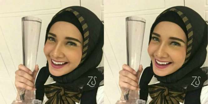 Zaskia Sungkar Dinobatkan Jadi Selebriti Hijab Favorit