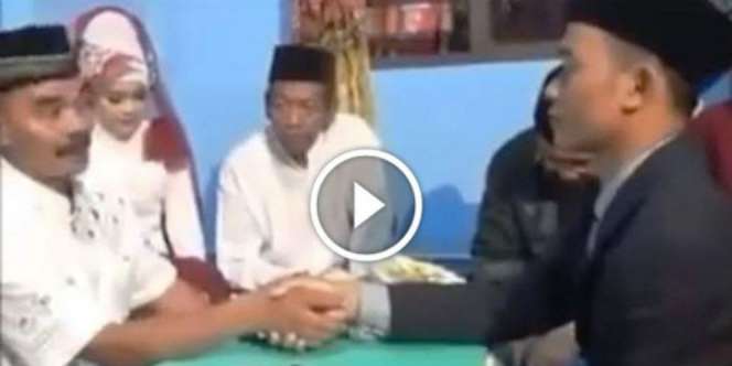 Kocak, Setelah Ijab Kabul Pria Ini Malah...
