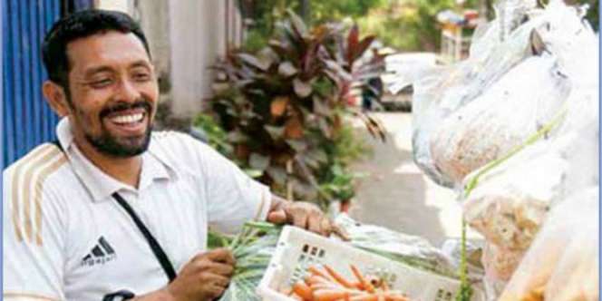 Jurus `Ojo Pelit-pelit` Bawa Tukang Sayur Jadi Bos di Kalibata