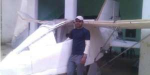 Lama Nganggur, Abdul Malah Sukses Bangun Pesawat Terbang