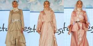 Kombinasi Batik dan Warna Pastel untuk Lebaran