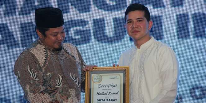 Niat Luhur Haykal Kamil Diangkat Jadi Duta Zakat