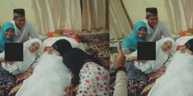 Selfie Nyengir di Depan Jenazah, Wanita Ini Dihujat