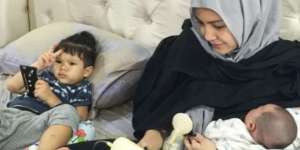 Menyusui Tak Halangi Ratna Galih Tetap Berpuasa