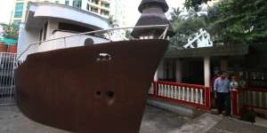 Keunikan `Masjid Perahu` di Jantung Jakarta