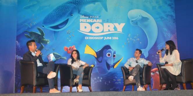 Wow! Syahrini dan Raffi Ahmad Ikut Film `Finding Dory`