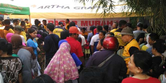 Pasar Murah Ramadan Diserbu Warga