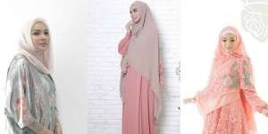 Pilihan Desainer Hijab dengan Koleksi Busana Pastel