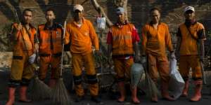 Kegigihan `Pasukan Oranye` Jakarta