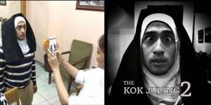 Foto Kocak Valak `The Kok Juling 2` Irfan Hakim