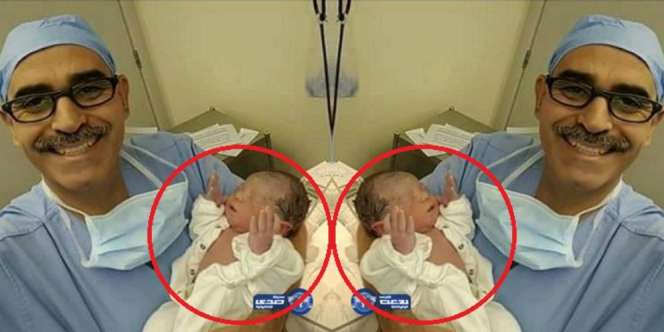 Masya Allah, Foto Bayi Baru Lahir Ini Menggetarkan Dunia...
