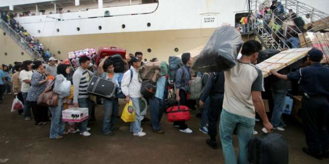 H-12, Tiga Pelabuhan Ini Alami Lonjakan Penumpang