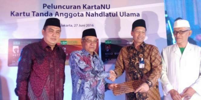 PBNU-Mandiri Rilis KartaNU, Setoran Awal Cukup Rp20 Ribu