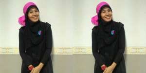 #HOTD: Hitam dan Fuchsia Gaya Eka Purwaningsih
