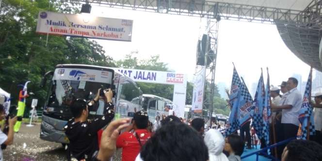 6.645 Orang Mudik Gratis dengan BRI