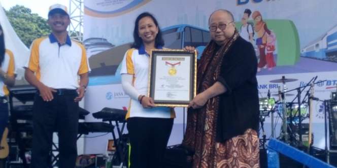Mudik Gratis Kementerian BUMN Pecahkan Rekor MURI