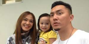 Istri Omesh Mulai Kenalkan Tradisi Lebaran ke Buah Hati