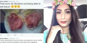 Disindir Tak Bisa Makan Babi, Jawaban Muslimah Ini Mengejutkan