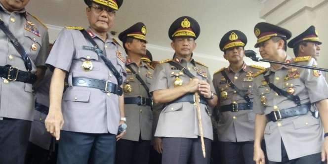 Jenderal Tito Karnavian Terima Tongkat Komando Kapolri