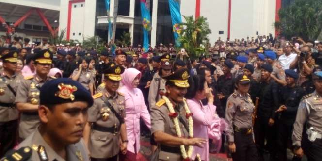 Mengantar Jenderal Badrodin Haiti