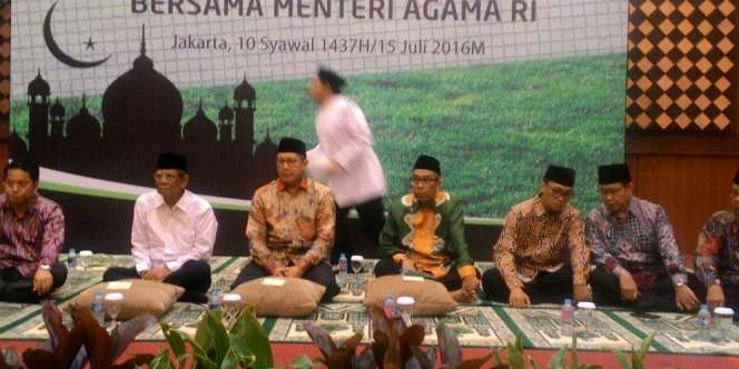 Menag: Halal Bihalal Tak Dilakukan Rasulullah, Tapi...