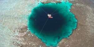 'Lubang Naga' Misterius Ditemukan di Laut China Selatan