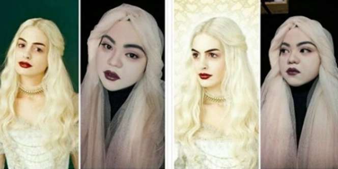 Aulia Farieza: Hijaber Berubah Mirip 'The White Queen'