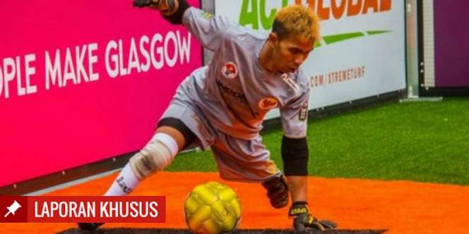 Eman Sulaeman, Kiper Berkaki Satu yang Memukau Dunia